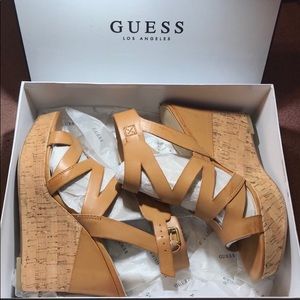 Guess Women's Hannele Wedge Sandal